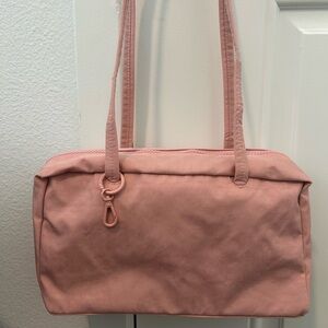 BAGGU Bowler Rose Tan Like New